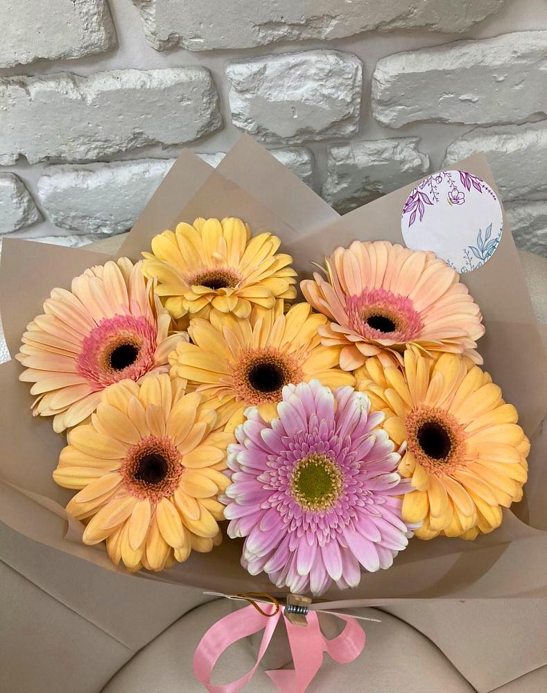 Букет цветов из: Герберы в Совхозном Краснодарский край