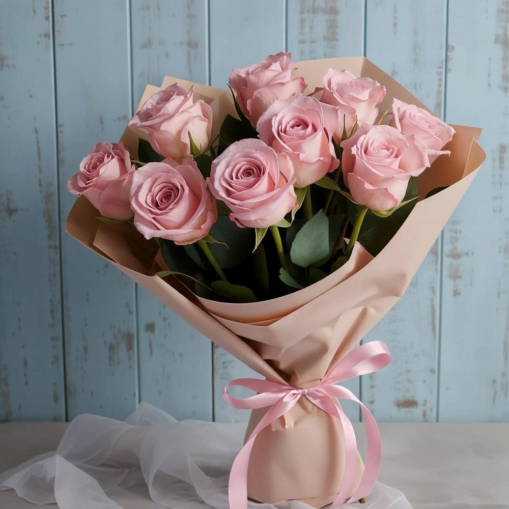 Букет цветов из: Розы в Совхозном Краснодарский край