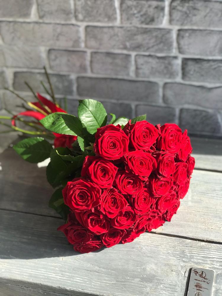 Букет Красные розы Фридом в Совхозном Краснодарский край