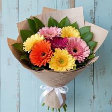 Букет цветов из:  Герберы #REPLACE_PRED# Совхозном Краснодарский край