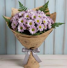 Букет цветов из:  Хризантемы в Совхозном Краснодарский край