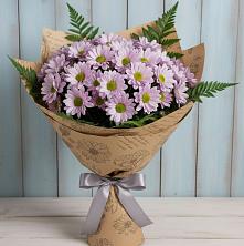 Букет цветов из:  Хризантемы в Совхозном Краснодарский край