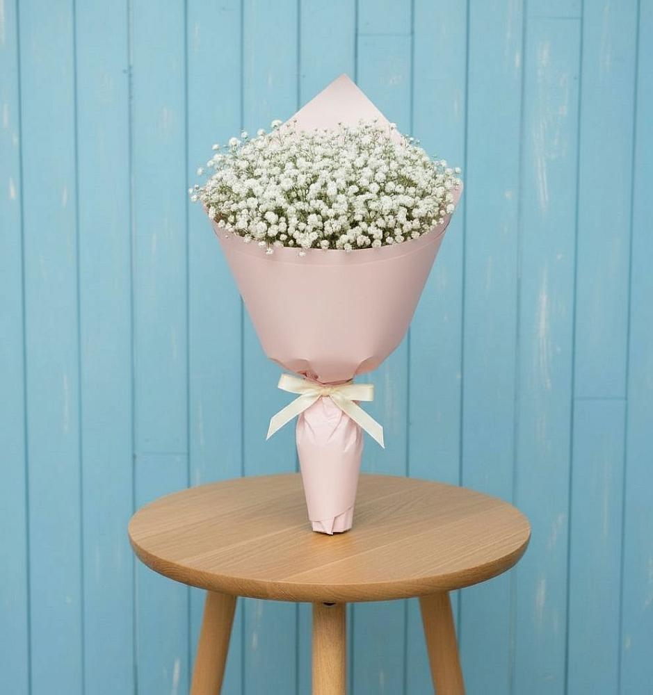 Букет цветов из: Гипсофила в Совхозном Краснодарский край