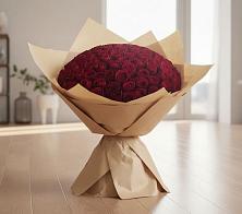 Букет 101 Красная роза в Совхозном Краснодарский край
