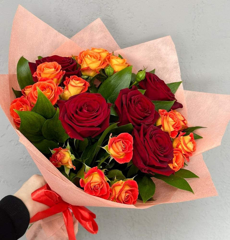 Букет Любовь и восторг в Совхозном Краснодарский край