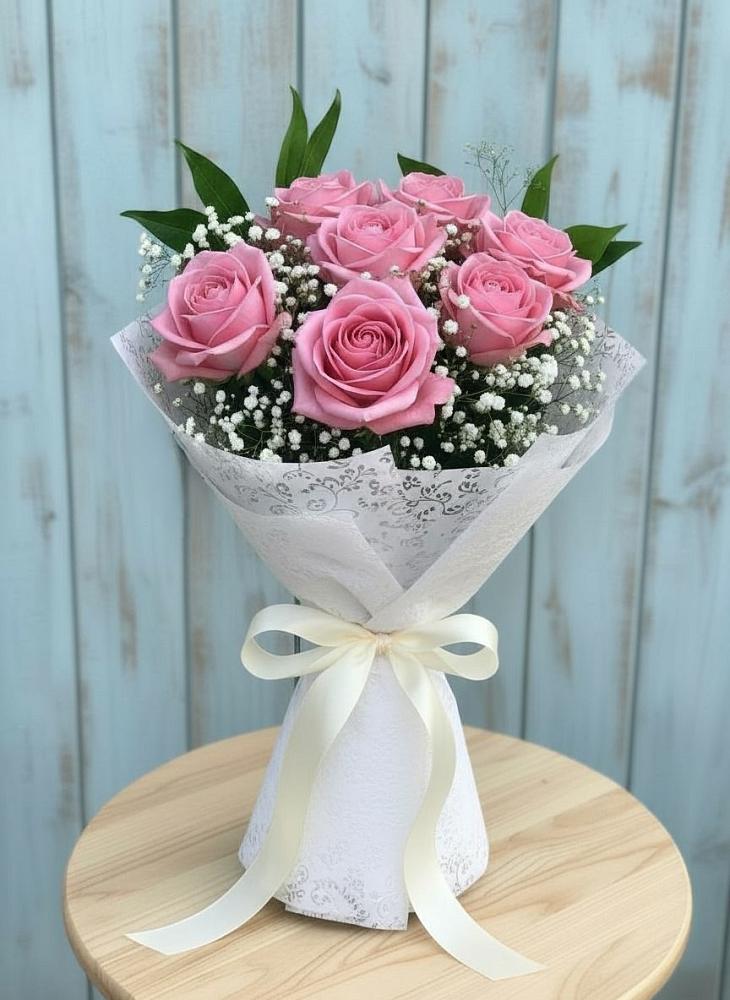 Букет цветов из: Розы в Совхозном Краснодарский край