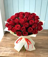 Букет 29 Красных роз #REPLACE_PRED# Совхозном Краснодарский край