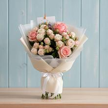 Букет цветов из:  Розы в Совхозном Краснодарский край