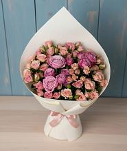 Букет цветов из:  Розы #REPLACE_PRED# Совхозном Краснодарский край